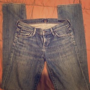 Citizens of Humanity Low Rise Straight Leg Jean